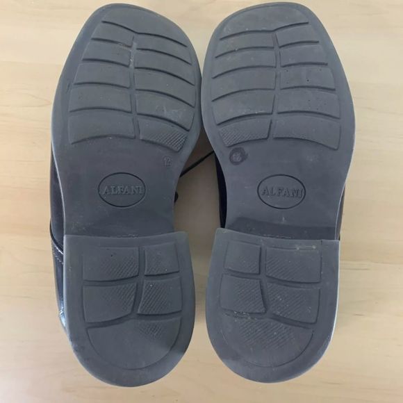 ALFANI DOUBLE STITCHED MENS DERBY SHOES MADE IN ITALY STALLONE 12 MEDIUM - Picture 10 of 10